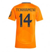 Real Madrid Aurelien Tchouameni #14 Udebanetrøje Dame 2024-25 Kortærmet